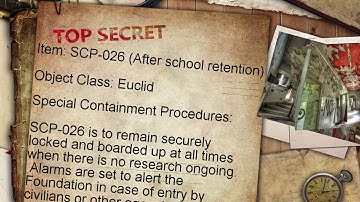 Scp - 026 After School Retention