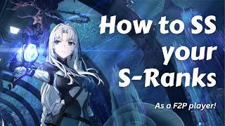 SS your S-ranks in PGR as F2P!