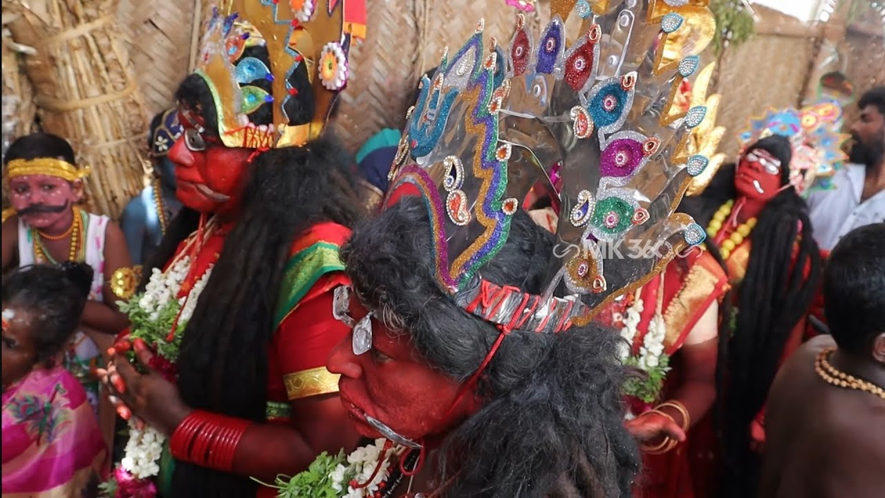 குலசை தசரா  2024 (கந்தசாமிபுரம் Part 1) | குலசை தசரா காளி ஆட்டம்