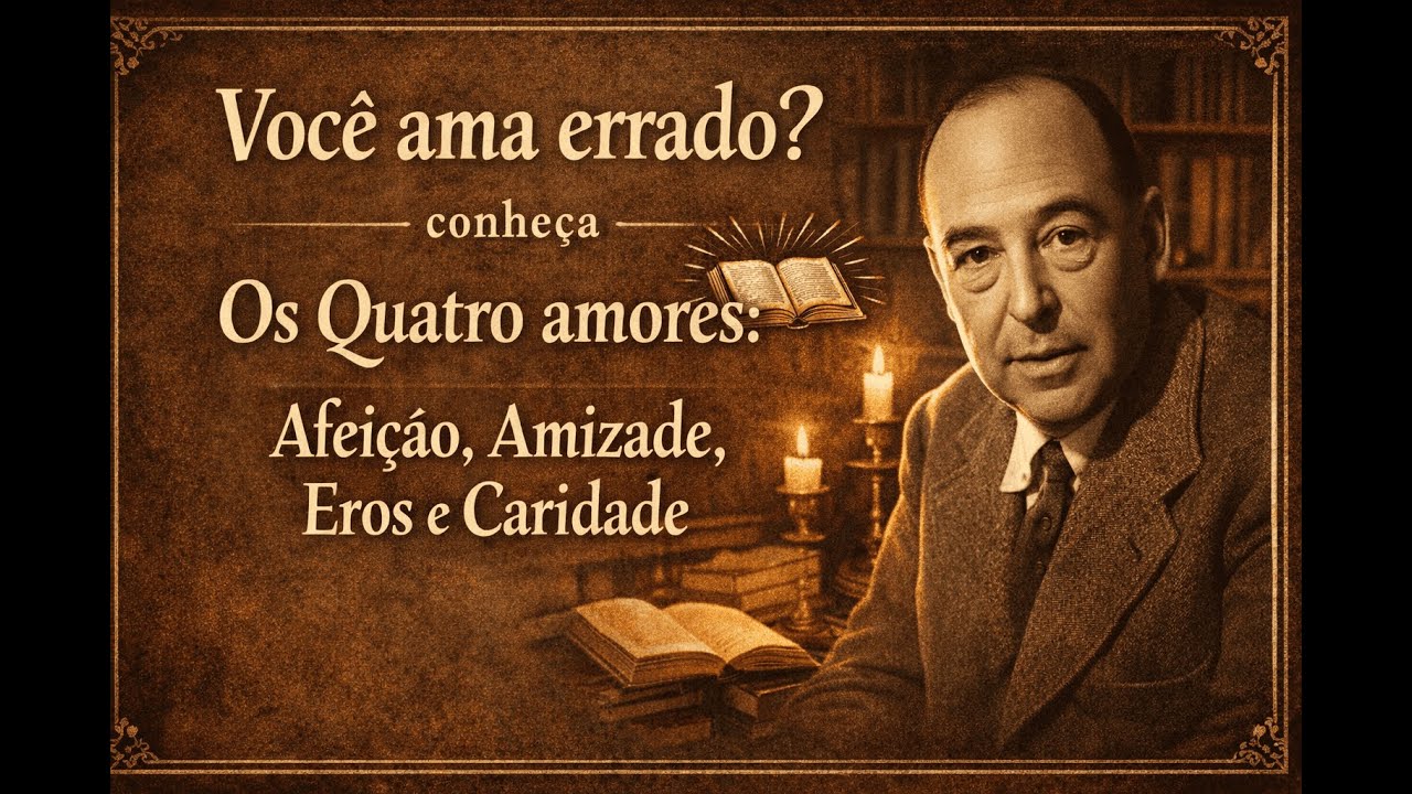 MELHOR LEITURA DE 2025 - Os Quatro Amores de C.S. Lewis- RESENHA DO LIVRO OS 4 AMORES C.S.LEWIS