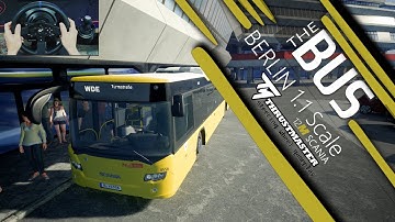 The Bus - Early access gameplay - Scania LF 12M | Thrustmaster T300RS