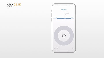 Saisie mobile des activités avec AbaCliK 2