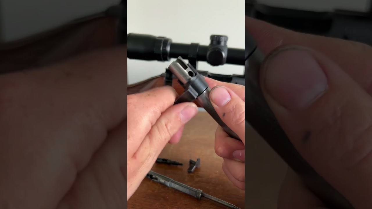 CZ 452 bolt disassembly, and assembly 