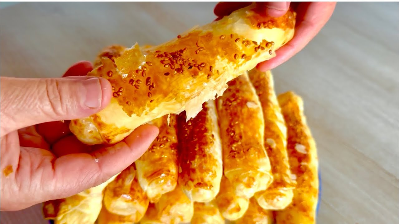 BU BÖREKLER DÜKKAN AÇTIRIR Akşamdan Yoğur Sabah Yap‼️Çıtır Çıtır Börek Tarifi 💯
