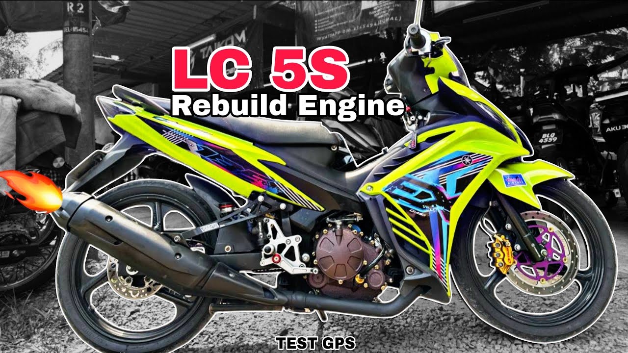 LC 5S Rebuild Engine Pak Atan | TEST GPS | Crankshaft Padu TOBAKI