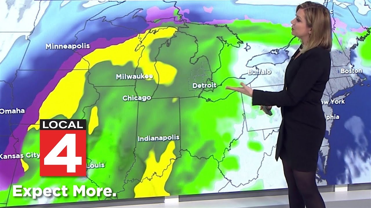 Roller coaster of temperatures with rain, snow chances this week in ...