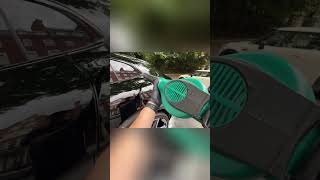 Leaf Blower Car Drying: Ferrari's Secret Shine Revealed! #shorts