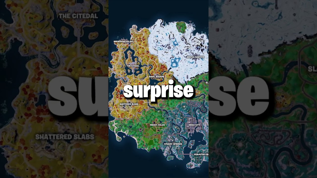 The FORTNITE SEASON 2 MAP..