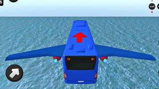 Flying Bus Driving Simulator 2019 - Free Bus Games | Android Gameplay #13 screenshot 4