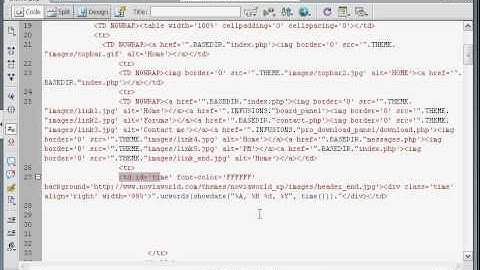 Php Fusion Theme tutoral # 2