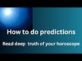 Make accurate predictions in astrology