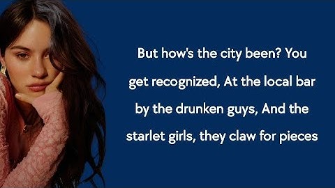 Thumbnail of Gracie Abrams - I Told You Things (lyrics)