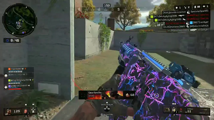 Blackout me  Michael ayling playing with 2 quad wi...