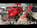 Copart Walk Around Chevy Impala, Semi Trucks, RV, Bikes, VW Toureg