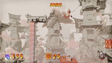 [Crash Bandicoot 4] POTION COMMOTION (N. Verted) - All boxes, All gems, hidden gem