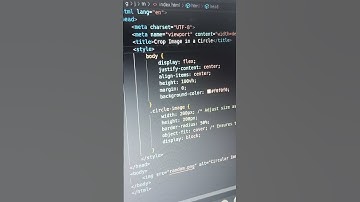 How to Crop an Image into a Circle Using HTML & CSS | Centered Image Tutorial