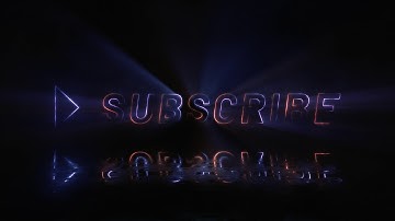 Glitch Neon YouTube Actions | YouTube CTA Videos | Like, Share, Subscribe Video Templates!