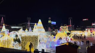 Chicago Scene at Amaze Light Festival