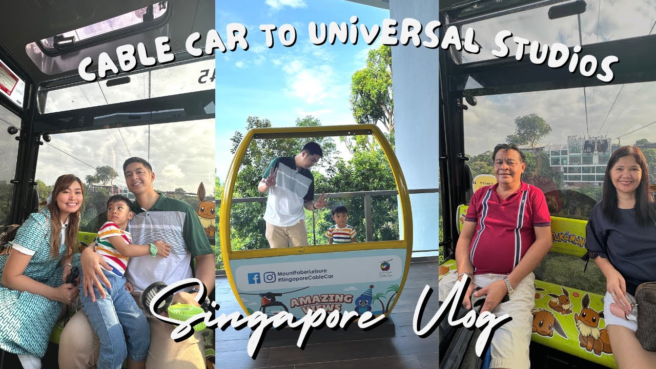 How To Reach Universal Studios Singapore By Cable Car