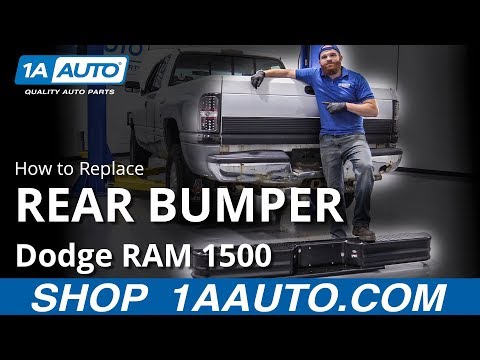 How to Replace Rear Bumper 94-02 Dodge RAM 1500