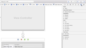 TableView binding with Swift 4 and Storyboard