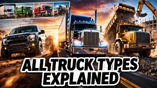 All Truck Types Explained — From Pickup to Mega Haulers