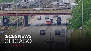 Pedestrian critically hurt after being hit by car on I-290