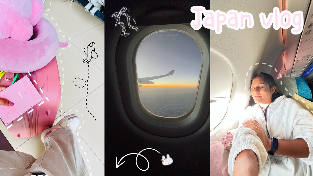 මම ජපන් ආපු විදිහ 🤔🇯🇵 | japan vlog 01 :) #dailyvlog #dayvlog #japan #studyabroad 