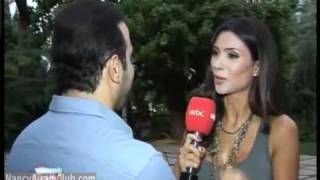 Nancy Ajram -  Interview With Nancy On The Ya Kether Set (Style MBC)