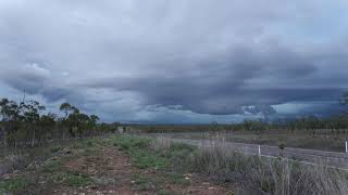 Hervey Range Storm Timelapse 01Jan 2021