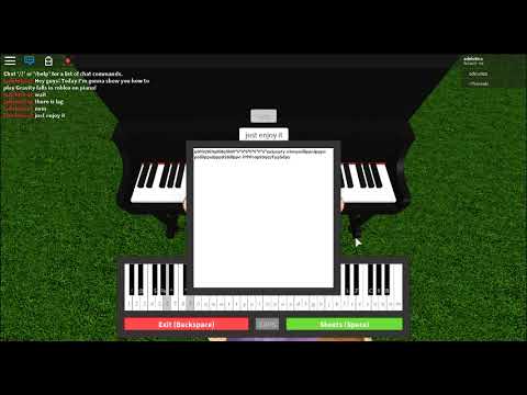 Roblox - Gravity falls (Piano sheets). - YouTube