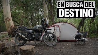 Moto Camping en la Reserva Natural El Destino. Royal Enfield Himalayan.  Solo Moto Camp. ASMR.
