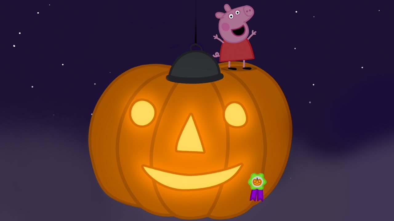 peppas halloween special kurbis wettbewerb cartoons fur kinder peppa wutz neue folgen youtube