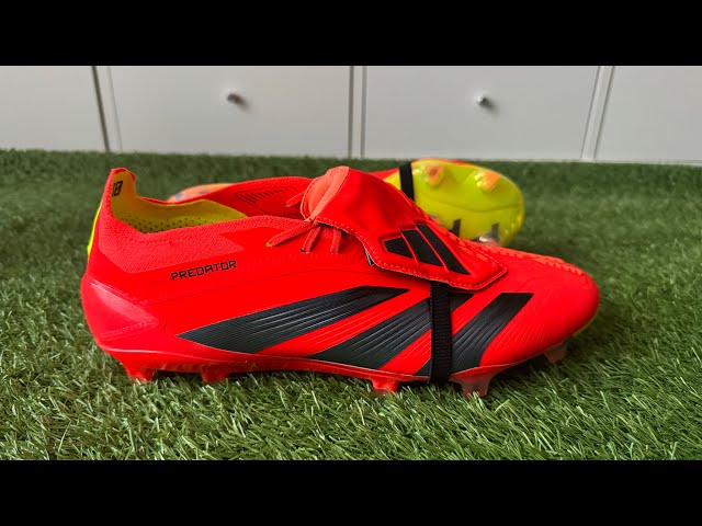 Adidas Predator Elite FT Firm Ground Boots Boot Review! | Football Boots Unboxing & Play Test ASMR🔊 class=