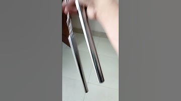 Côn nhị khúc inox chuyên dùng múa biểu diễn