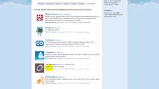 How to revoke a Twitter application access