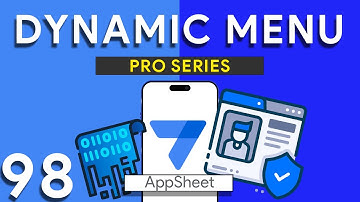 Appsheet Episode 98: Separate Menu items based on user roles for you App. It