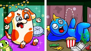 Hoo Doo is Angry about Rainbow Friends' Dirty Room | Hoo Doo Animation