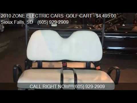 2010 Zone Electric Cars Golf Cart 4 Seater For In Siou You 2010 Zone Electric Cars Golf Cart 4 Seater For In Siou