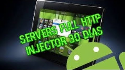📶Espectacular Server Http Injector FULL 30 Días FULL📶