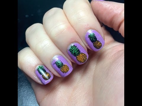 Pineapple Nails