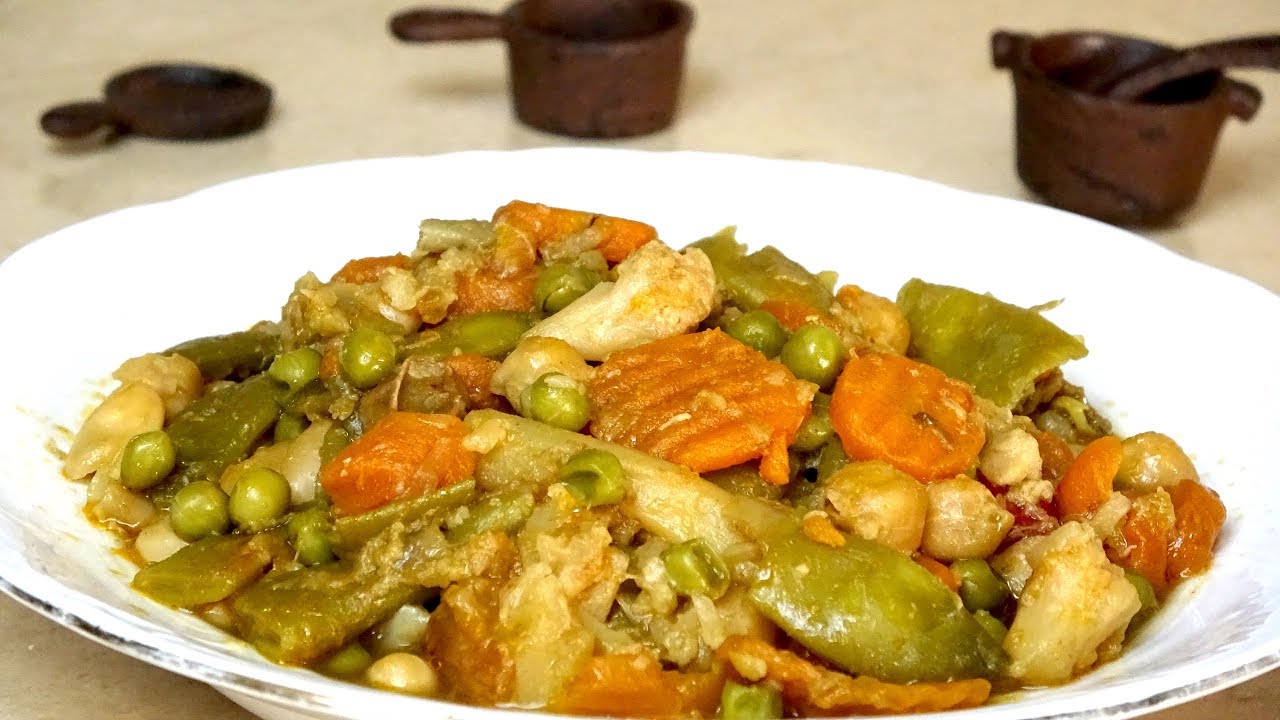 VERDURAS CON LEGUMBRES, EN 8 MINUTOS!! SUPER RÁPIDA Y RICA????VEGETABLES WITH  LEGUMES - YouTube