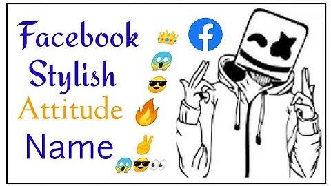 Facebook  Attitude Name For Boy | Facebook Stylish Name 😎| Best Attitude Name  For Facebook