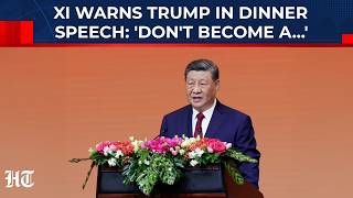 Full Speech: Xi Jinping Warns Trump At Dinner After Scaring Him On Taiwan- 'Don't Be A…' |China,Iran