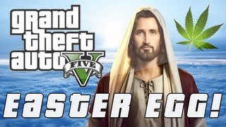 Grand Theft Auto 5 | Jesus Christ Pothead Jesse Easter Egg! (GTA V)