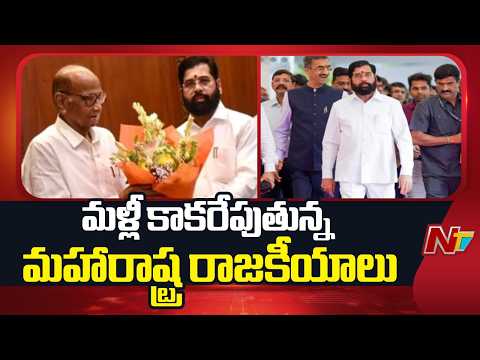 Sharad Pawar Meet With Eknath Shinde Creates Buzz | NTV Telugu - NTVTELUGU