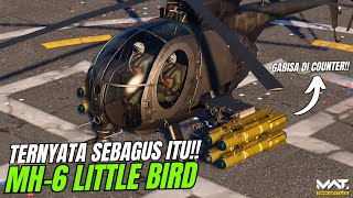 Calon Helikopter Terbaik Di Tier 2! Review MH-6 Little Bird! | MWT : Tank Battles screenshot 5