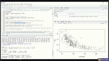 Data Mining with R - Lecture 9 (Cross Validation)
