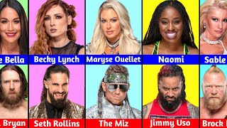 WWE Couples In Real Life 2023