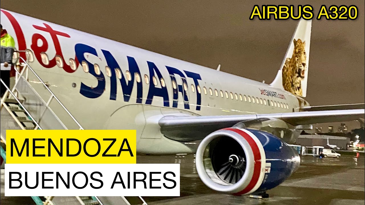 JETSMART vuelo Mendoza Buenos Aires - Airbus A320